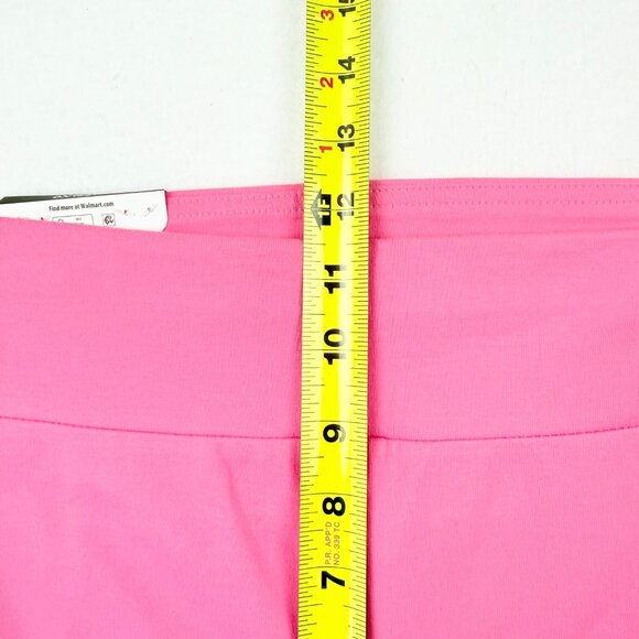 Terra & Sky Women's Blush Pink Capri Ladder Legging Plus Size 0X (14W) NWT - Picture 8 of 11